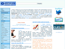 Tablet Screenshot of administracaovirtual.com